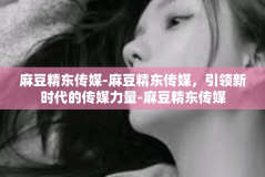 麻豆精东传媒-麻豆精东传媒，引领新时代的传媒力量-麻豆精东传媒
